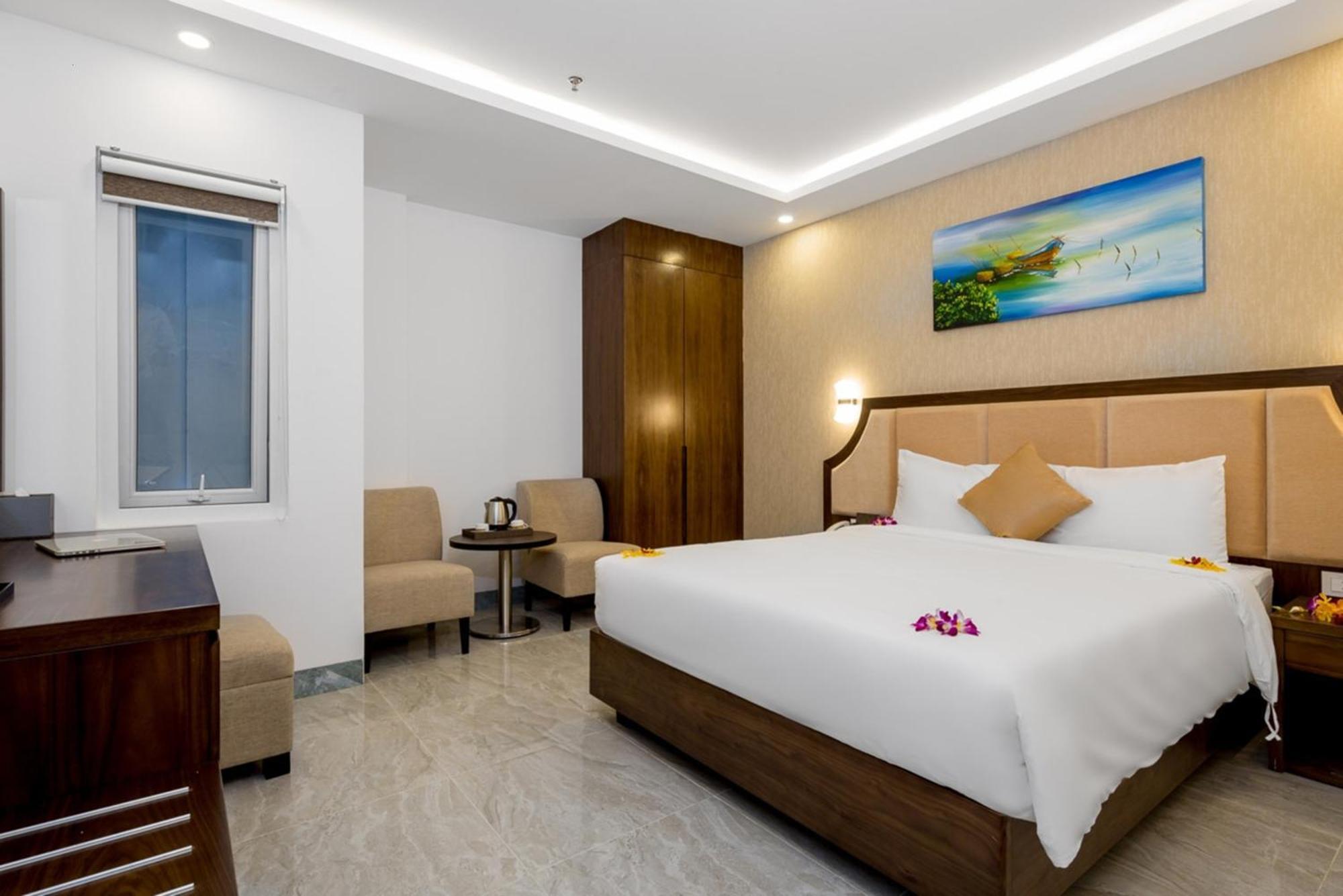 Tgt Beach Hotel Дананг Экстерьер фото